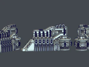 laboratory generator 3D Model