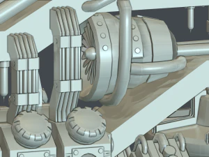 laboratory generator 3D Model