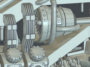 laboratory generator 3D Модель