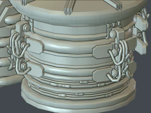 laboratory generator 3D Model
