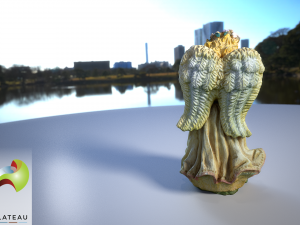 0001-01 harp angel 3D 模型
