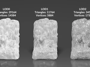 0001-04 vine cheetahs 3D Model