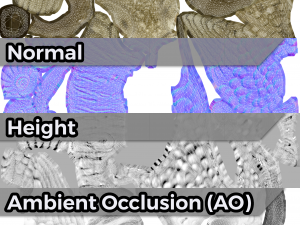 0001-05 owl light 3D मॉडल