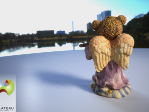 0001-06 violin bear 3Dモデル