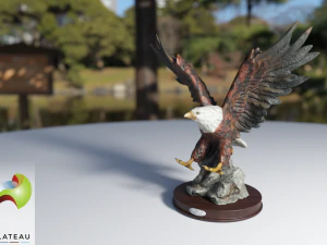 0001-08 grand aigle Modèle 3D