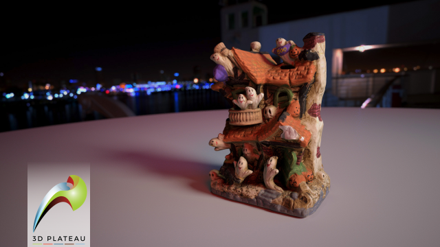 0002-02 haunted house 3Dモデル .c4d .max .obj .3ds .fbx .stl .blend 