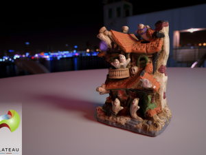 0002-02 haunted house 3Dモデル