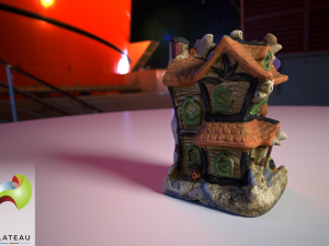 0002-02 haunted house 3Dモデル