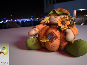 0002-05 pumpkin plushie 3Dモデル