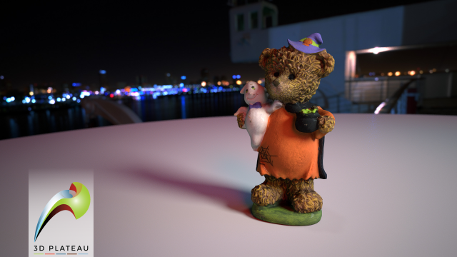 0002-06 costume bear Modello 3D .c4d .max .obj .3ds .fbx .stl .blend