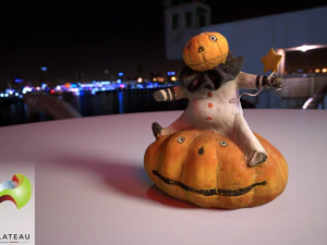 0002-08 pumpkin clown 3D Model