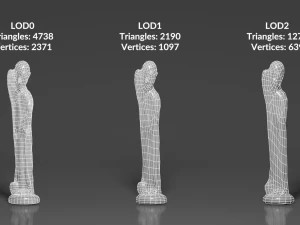 0002-10 vampire 3D Model