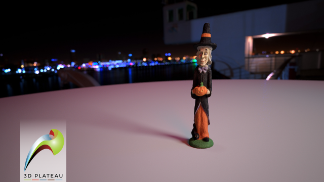 0002-11 witch 3D Модель .c4d .max .obj .3ds .fbx .stl .blend