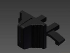 boton deslizante Modello di stampa 3D .c4d .max .obj .3ds .fbx .stl .blend 