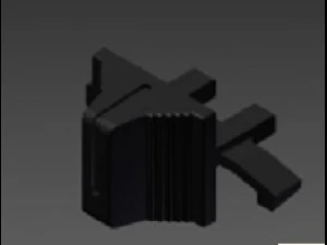 boton deslizante 3D Print Model