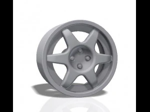 Aro de 6 raios - modelo de impressão Modelo de impressão 3D Modelo de Impressão 3D