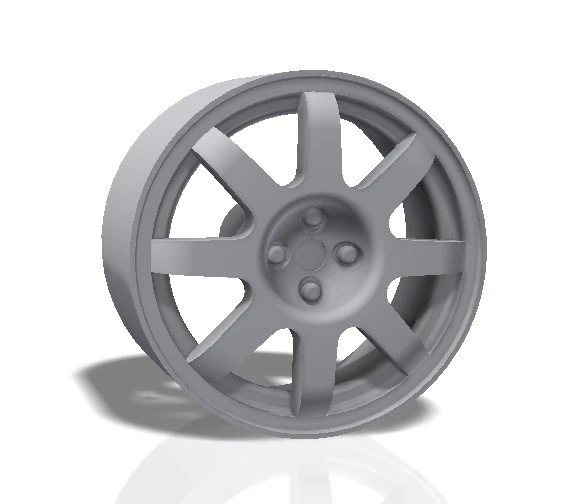 8 spokes rim - print model 3d print model 3D Print Model .c4d .max .obj .3ds .fbx .stl .blend 