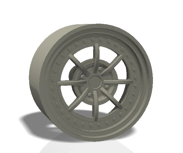 8 spokes classic rim - print model 3d print model 3D Print Model .c4d .max .obj .3ds .fbx .stl .blend 
