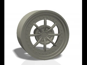 Aro clássico de 8 raios - modelo de impressão Modelo de impressão 3D Modelo de Impressão 3D