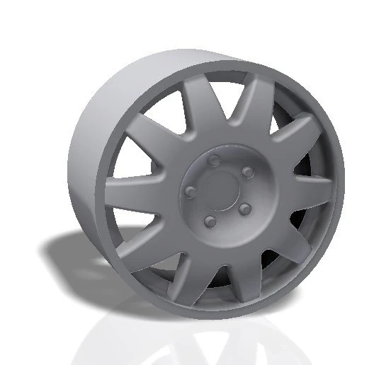 10 spokes rim - print model 3d print model 3D Print Model .c4d .max .obj .3ds .fbx .stl .blend 