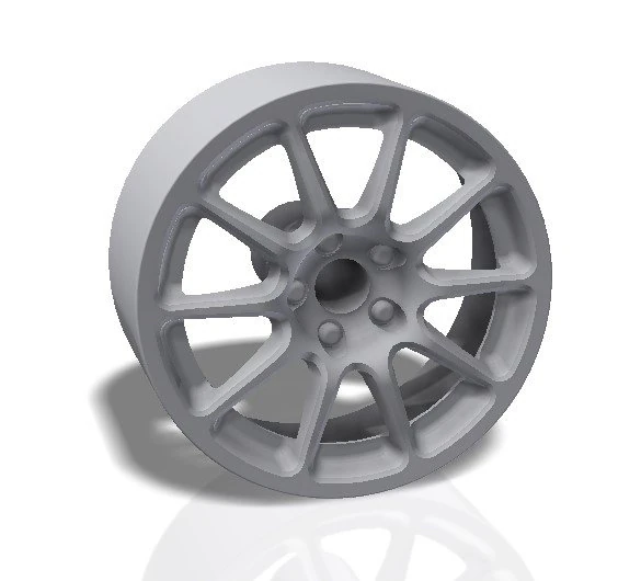 10 spokes rim - print model 3d print model 3D Print Model .c4d .max .obj .3ds .fbx .stl .blend 