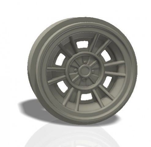 6 double spokes rim - print model 3D 프린트 모델 .c4d .max .obj .3ds .fbx .stl .blend 