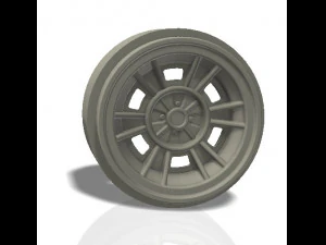 6 डबल स्पोक रिम - प्रिंट मॉडल 3D प्रिंट मॉडल