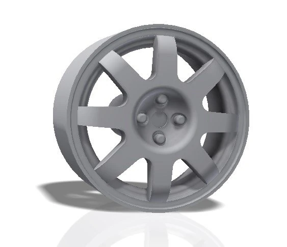 8 spokes rim - print model 3d print model 3D Print Model .c4d .max .obj .3ds .fbx .stl .blend 