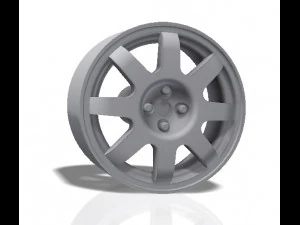 8 प्रवक्ता रिम - प्रिंट मॉडल 3डी प्रिंट मॉडल 3D प्रिंट मॉडल