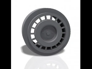 Aro de 18 raios - modelo de impressão Modelo de impressão 3D Modelo de Impressão 3D