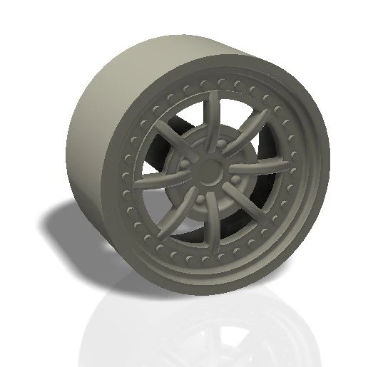 8 spokes rim - print model 3d print model 3D Print Model .c4d .max .obj .3ds .fbx .stl .blend 