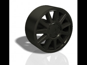 11 spokes rim - print model 3d print model 3D 프린트 모델