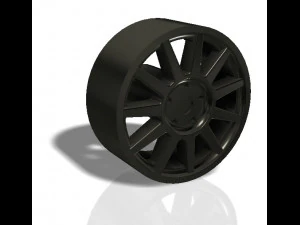 11-Speichen-Felge – Druckmodell 3D-Druckmodell 3D Druckmodell