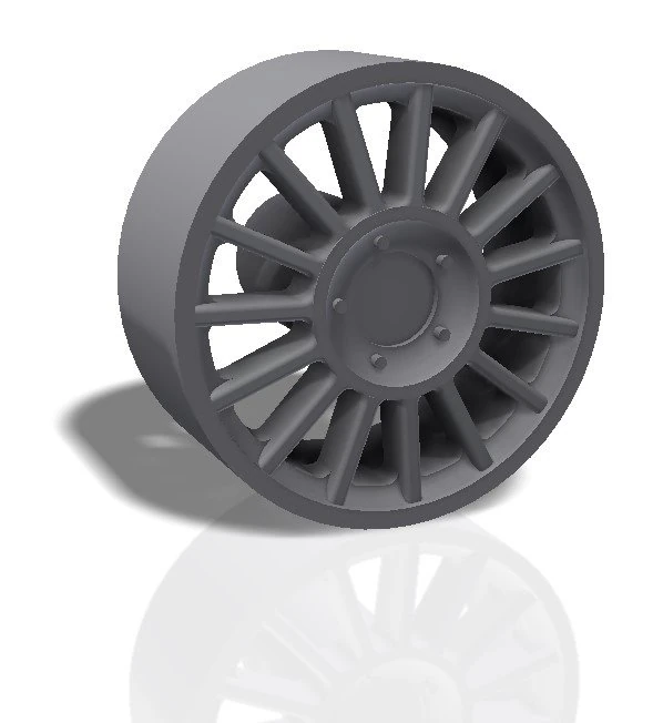15 spokes rim - print model 3d print model 3D Print Model .c4d .max .obj .3ds .fbx .stl .blend 