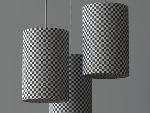 cylinderical pendant light Modelo 3D