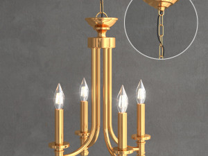 traditional chandelier 3D Модель