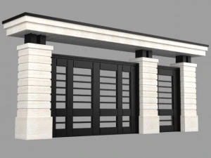 modern kapı 3D Model