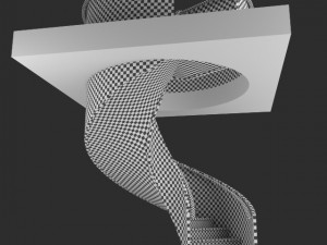 spiral staircase 3Dモデル