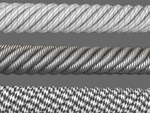 modern railing 002 3D Model
