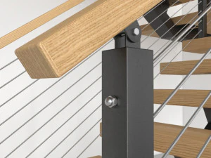 modern stairs 3D Model
