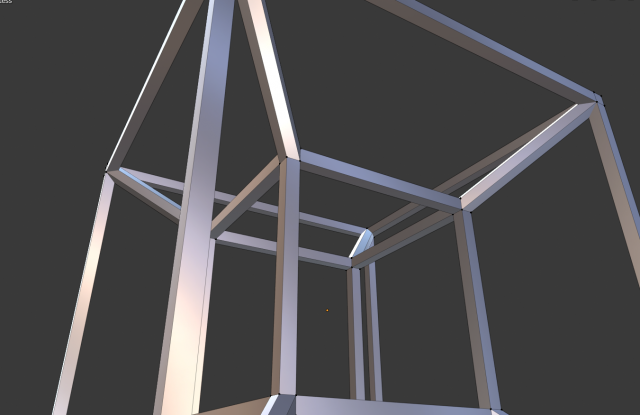 Download tesseract hypercube 3D Model