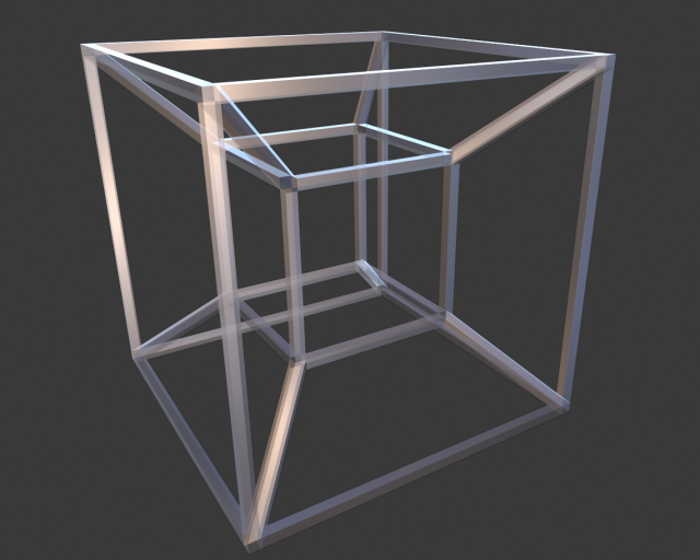 Download tesseract hypercube 3D Model
