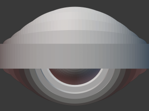 sphere with rotated concentric rings 3D 프린트 모델