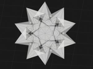 5 tetrahedron star shaped icosahedron dodecahedron 3D Print Model