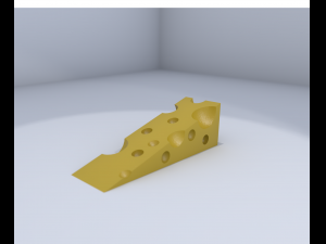 cheese door stopper 3D 打印模型