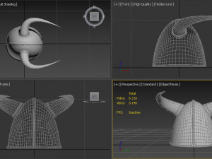 viking helmet 3D Model