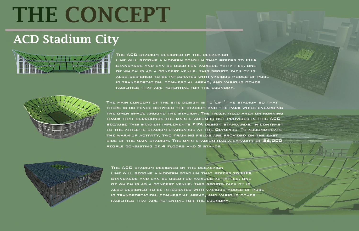 struktur stadium 3D Model .c4d .max .obj .3ds .fbx .stl .blend 
