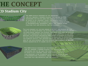 struktur stadium 3Dモデル