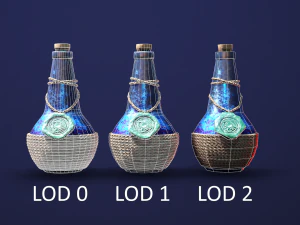 potion pack 3D Model