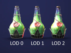 potion pack 3D Model
